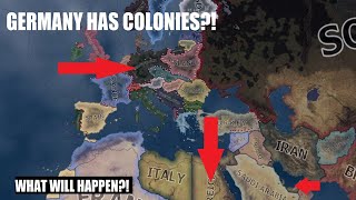 HOI4 Timelapse || What if Germany had British colonies?! ||