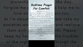 Bedtime Prayer For Comfort|| Prayer ||Night Prayer || Karizma Gospel ||