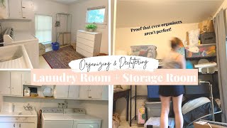 STORAGE STRUGGLES: TURNING OUR GUEST ROOM INTO A CLOSET, ORGANIZING MY LAUNDRY ROOM | Airbnb Part 2