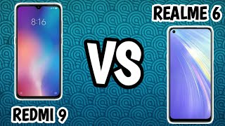 xiaomi REDMI 9 vs realme 6