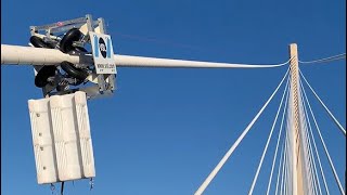 Queensferry Crossing Cable Cleaning