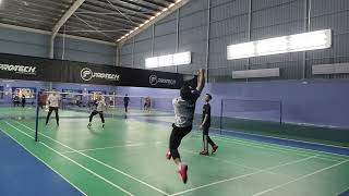 280 | Bujang Lapok | 03-10-2024 | Khamis | 6 ptg #badminton #tricks #smash