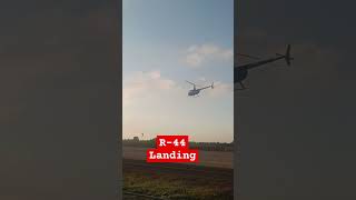 R-44 Landing #spotting