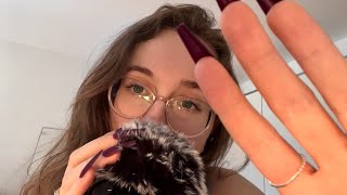 ASMR telling you a secret (head massage + inaudible whispers)