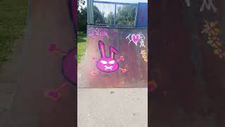 New Graffiti on the skate park