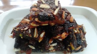 DRY FRUITS BURFY || With Madhu's Kitchen Show