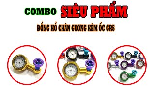 Combo Đặc Biệt Siêu Phẩm Đồng Hồ Chân Gương Kèm Ốc GR5