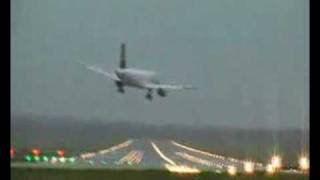 German Plane Avoids Disastrous Landing