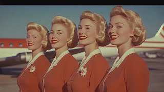 Women | Retro Dream from the 50s | Sci-Fi | AI Film | Panavision 50 | Vintage AI | Retro-futurism