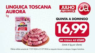 MEGA OFERTAS IMBATÍVEIS DA REDE ALABARCE PARA VOCÊ DE 18/07 A 21/07