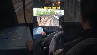 Speed of U Bahn| #rajasthaniingermany #berlin #shorts