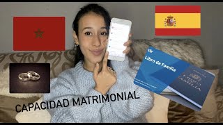 CAPACIDAD MATRIMONIAL  و أخيرا جوبت على الأسئلة ديالكم،الفديو لطلبته بزاف 👇🏻👇🏻