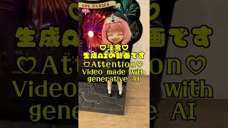 アーニャをLuma AI Dream Machineで動かしてみた✨#動画生成AI