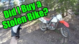 Did I Buy A Stolen Bike? Bonded Title Process Colorado