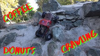 Coffee, Donuts & RC Rock Crawling Bay Area RC Crawlers Hit Linda Vista Park! *Line Killers*