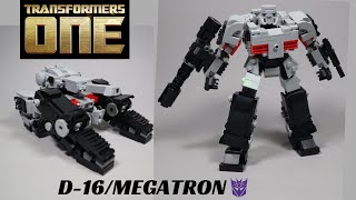 Lego Transformers ONE: D-16/ Megatron (Cogged mode)