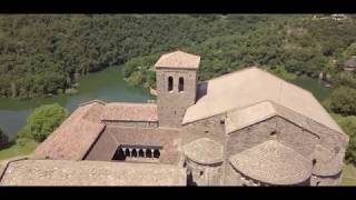 Sant Pere de Casserres. Mavic Pro 4k