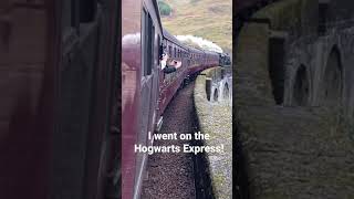 I went on the Hogwarts Express!