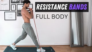 RESISTANCE BANDS WORKOUT | Full Body | Rowan Row