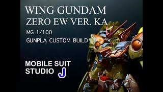 WING GUNDAM ZERO EW VER. KA / GUNPLA CUSTOM BUILD