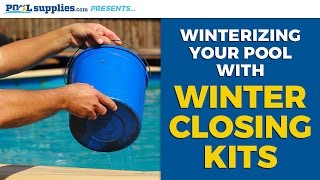 Winterize Your Pool the Right Way with Winter Closing Kits | PoolSupplies.com