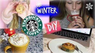 Winter STARBUCKS SNACKS & GETRÄNKE DIY ♥♥