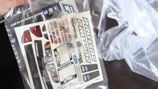 Proline Flo Tek RC Car Lexan Body Unboxing