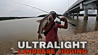 ULTRALIGHT LANDBASE JIGGING | SHIMANO STRADIC Ci4 1000 RELIX NUSANTARA SISIK 2-6 LB