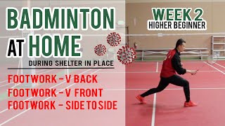 Badminton at Home - WEEK 2 (Higher Beginner Level)