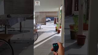 Testing remote control gate