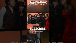 Happy Birthday Nelly 🎊🥳 SUBSCRIBE 💎  #celebrity @nelly @ashanti