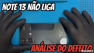 Xiaomi Redmi note 13 Não liga | Abertura e análise do defeito passo a passo | Resolvido ?