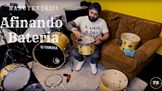 Thiago Rios | Afinação de bateria | Como afinar e limpar sua bateria