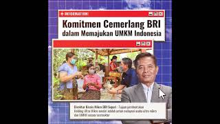 Tujuan pembentukan Holding Ultra Mikro untuk UMKM #BRIuntukRakyat #BriliandanCemerlang #qrislink