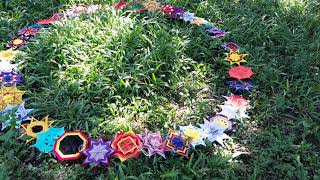 inner circle - star mandalas ready for takeoff @ParkdaleLibrary, Kingston Libraries in Victoria AU