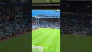 Aston Villa fans sing Sweet Caroline