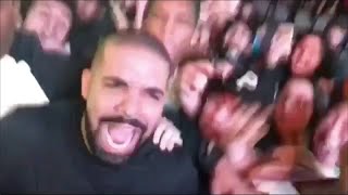 Stan twitter: Drake freaking out at a travis scott concert