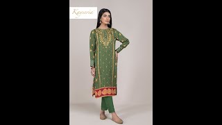 Kayseria New Vol 1 - Lawn with Chiffon Duptta 2021