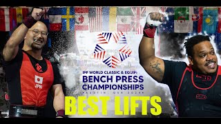 BEST LIFTS | IPF CLASSIC BENCH PRESS 2024