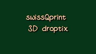 swissQprint🇨🇭Creative Challenge x 3D droptix