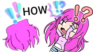 How to make wavey hair {gacha life tutorial}