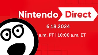 🔴6/18/24 Nintendo Direct FULL REACTION