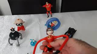 İnanılmaz aile figürleri, the ıncredıbles toy