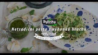 Pesto z výhonků hrášku