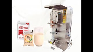 Automatic liquid packing machine  | Milk packing machine | Packing vinegar, yogurt, sauce, beverage