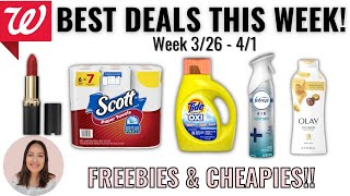 Best Walgreens Deals (3/26-4/1) - FREEBIES + Cheapies!