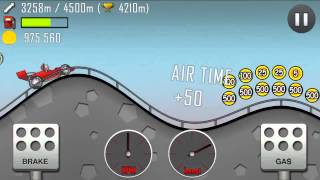 4953 meters in Hill Climb Racing!