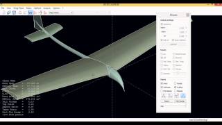 XFLR5 Full Flight Analysis w/ audio