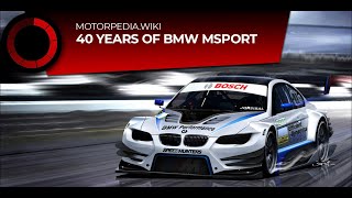 🏁 40 Awesome Years of BMW MSport