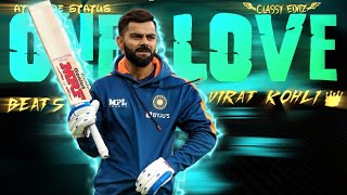 Virat Kohli X One Love 🔥 Beat Sync ♥️ Attitudestatus | #viratkohli #cricket #viral #trending